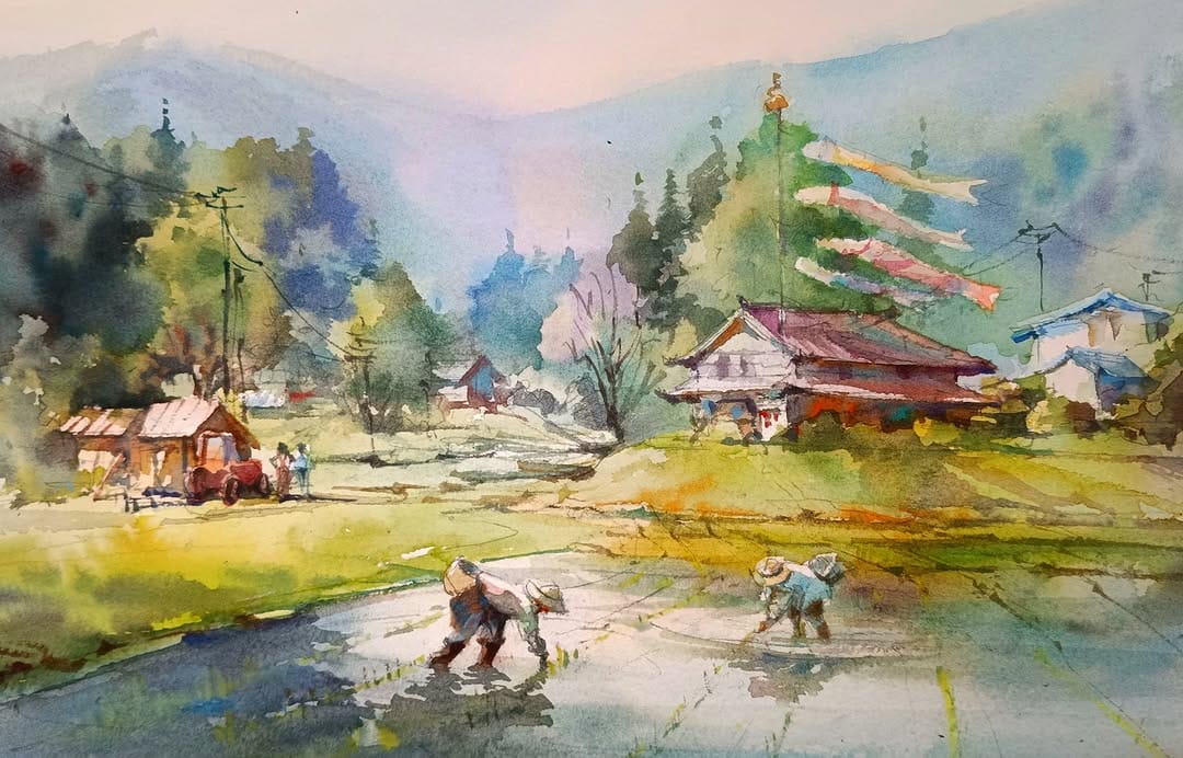 Post 5 by watercolors in Japan 🇯🇵 on Instagram (carousel)