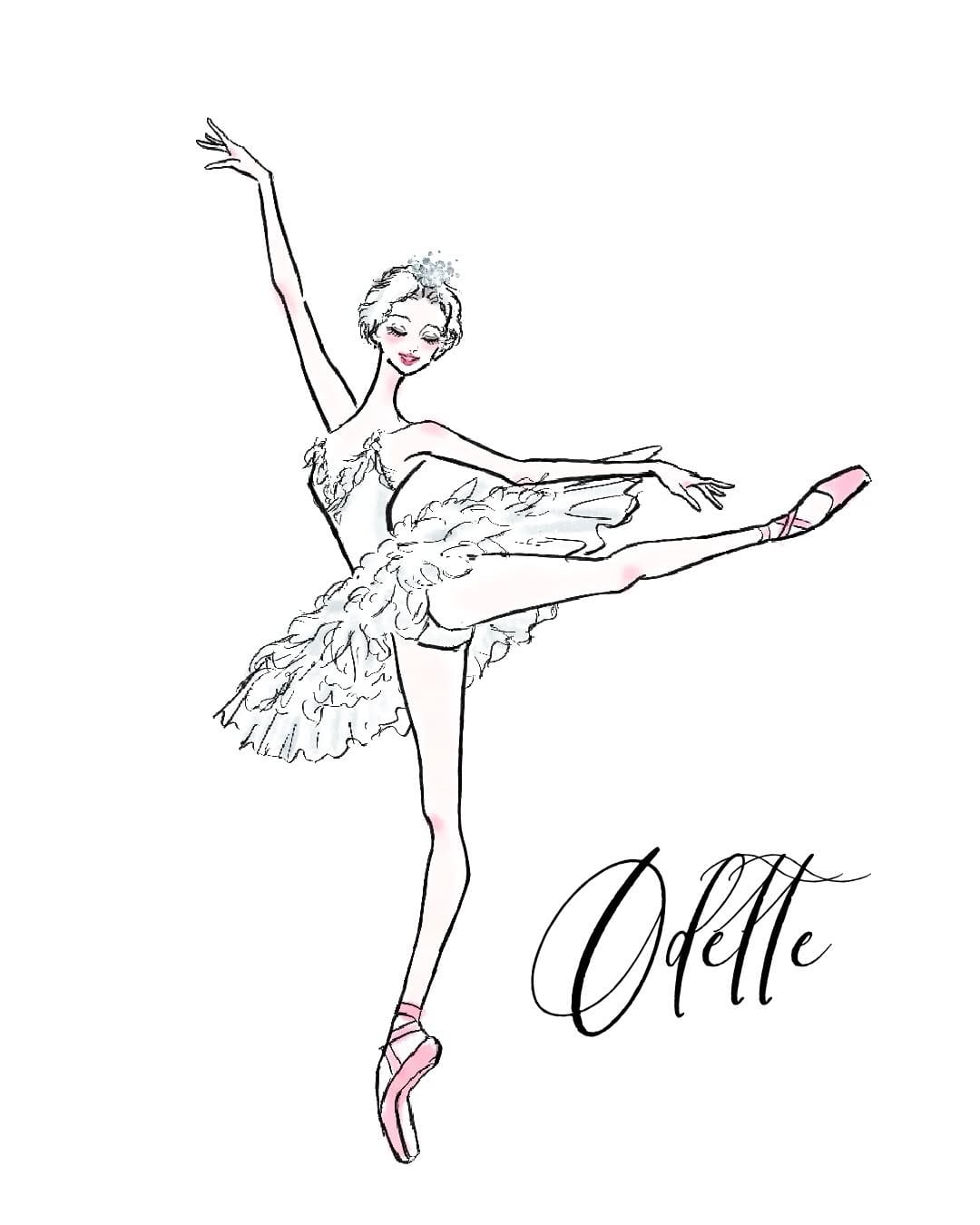 Post 10 by natsuriiina🩰バレエイラストレーター/Ballet Artist on Instagram (carousel)
