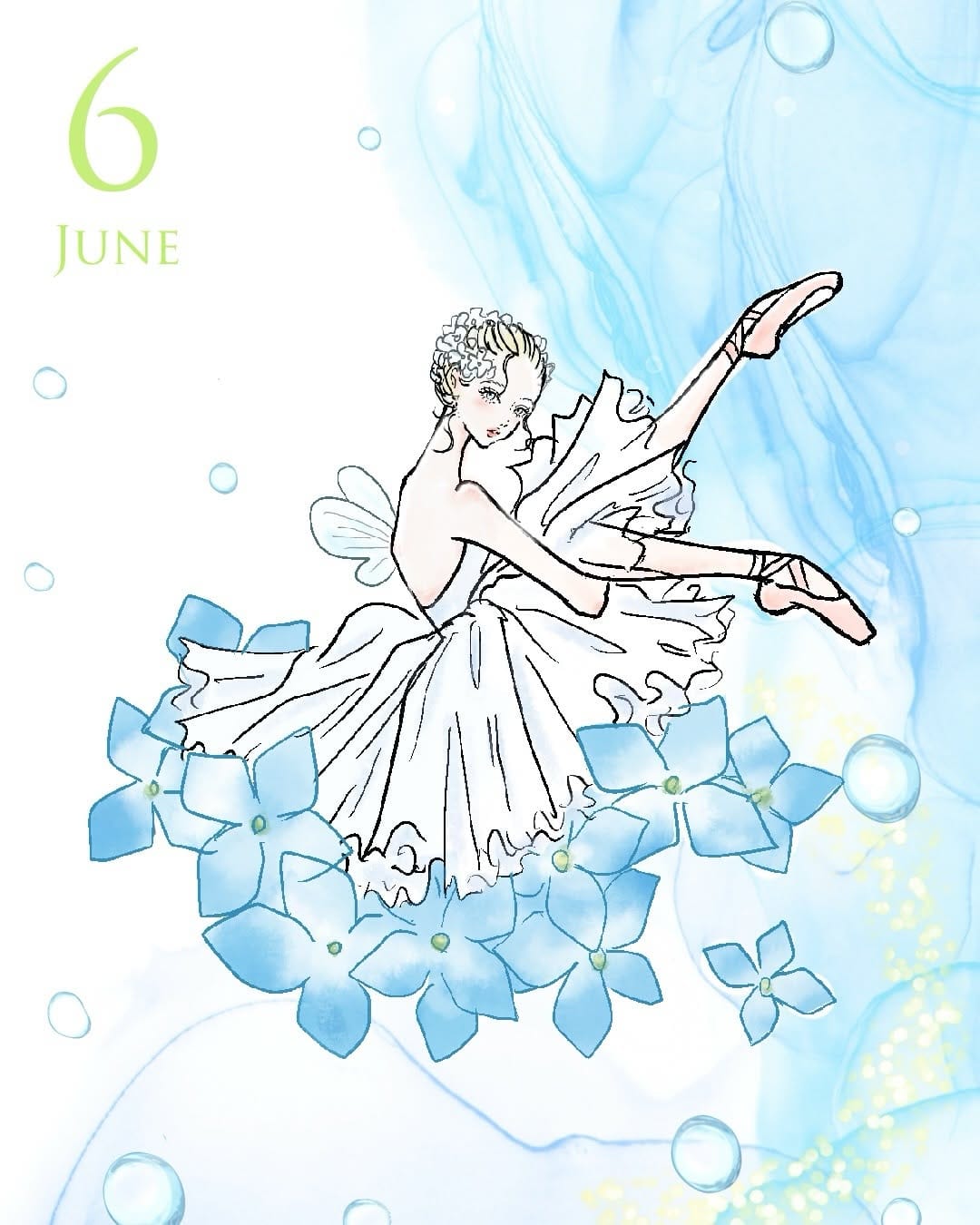 Post 5 by natsuriiina🩰バレエイラストレーター/Ballet Artist on Instagram (carousel)