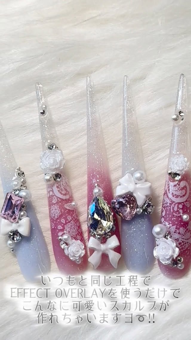 Post 3 by スカルプ狂教祖/スカルプ狂/IRIKI/ギャルネイル/海外風ネイル on Instagram (video)