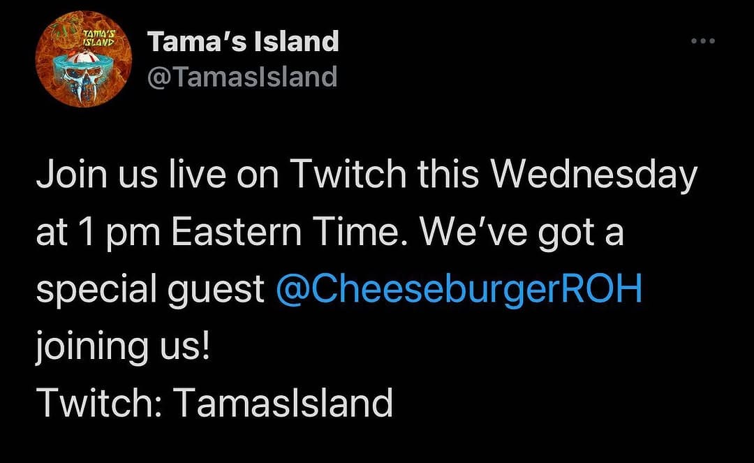Post 7 by Tama’s Island on Instagram (image)