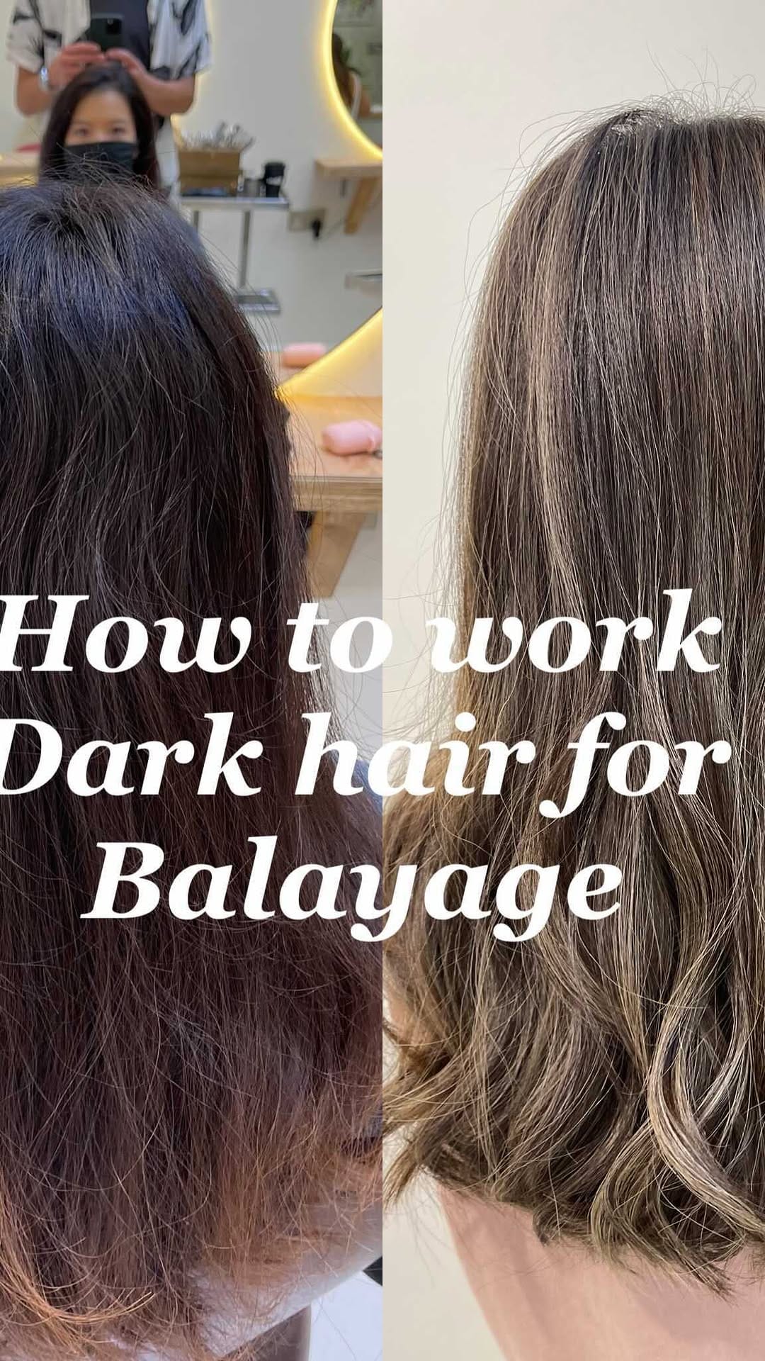 Post 7 by Tomo / London hairstylist on Instagram (video)