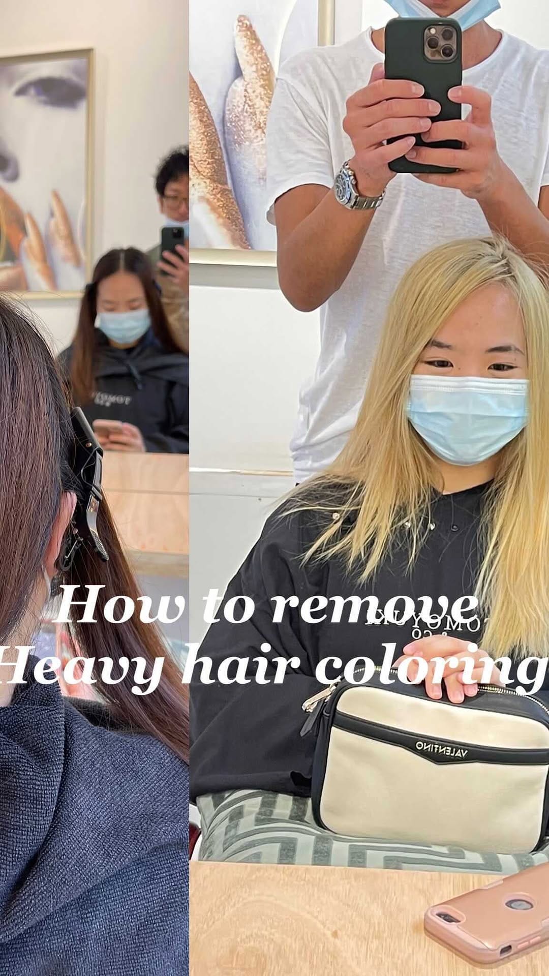 Post 8 by Tomo / London hairstylist on Instagram (video)