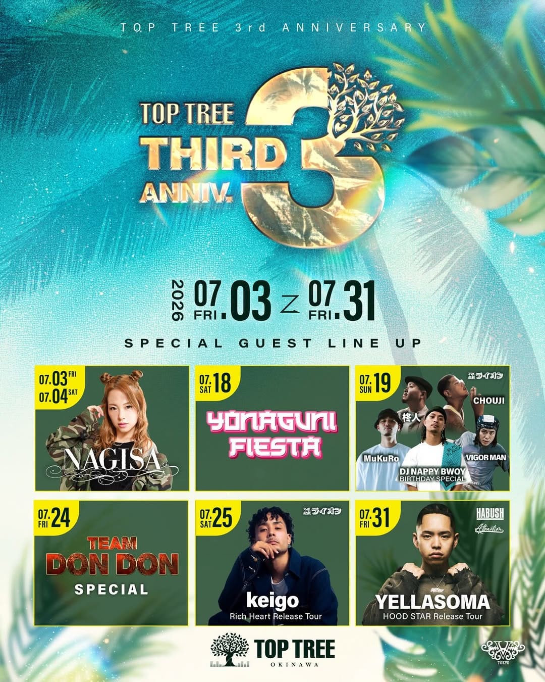 Post 4 by TOPTREE OKINAWA on Instagram (image)