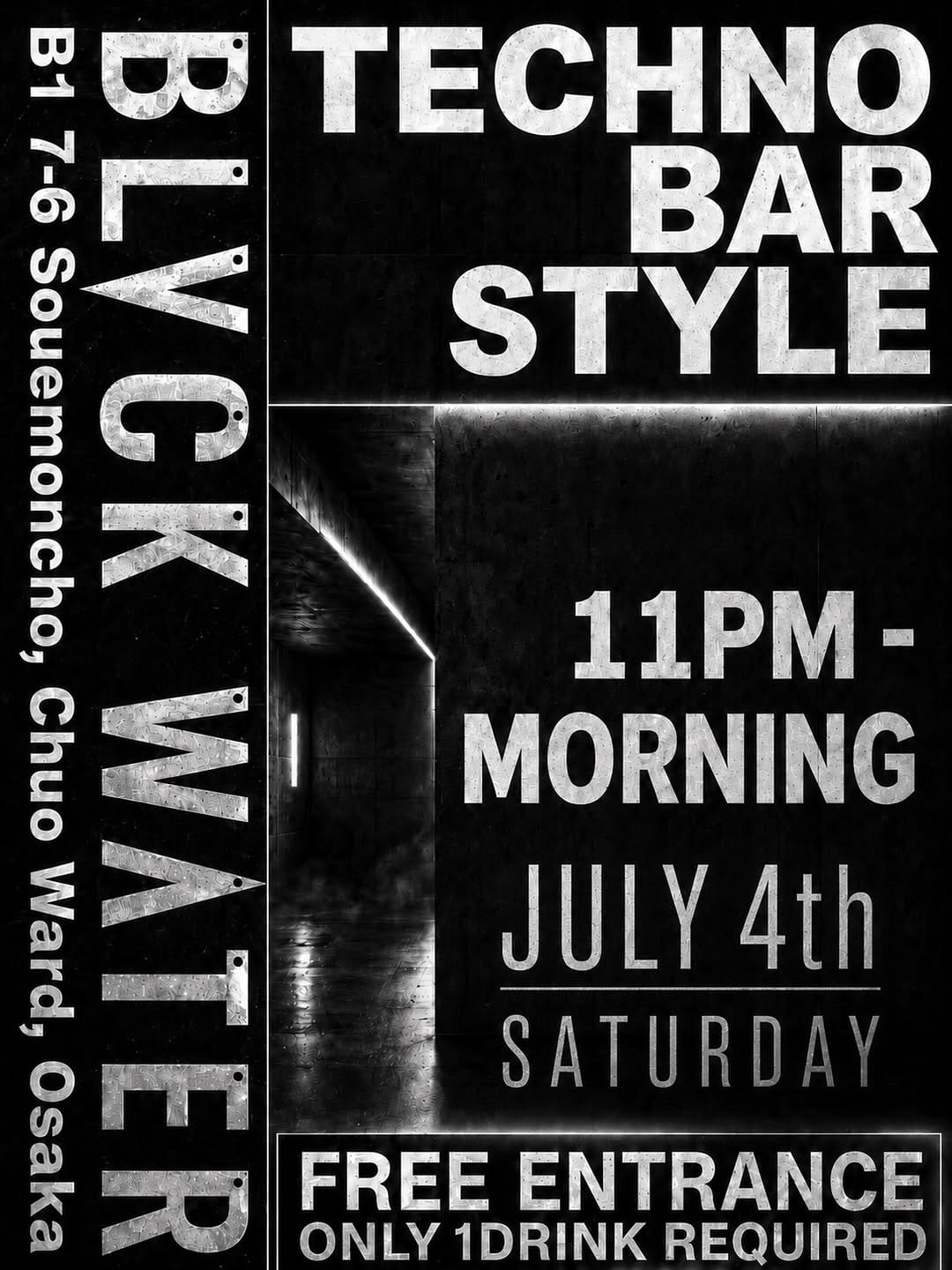 Post 1 by Night Club BLVCK WATER on Instagram (image)