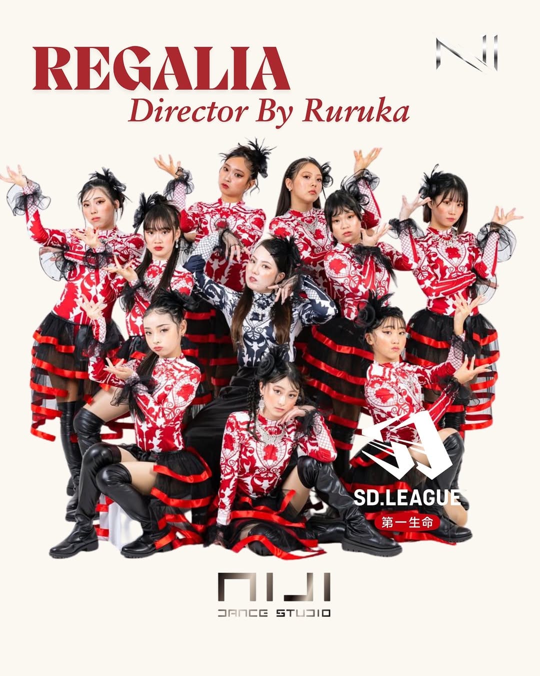 Post 10 by NIJI DANCE STUDIO on Instagram (image)