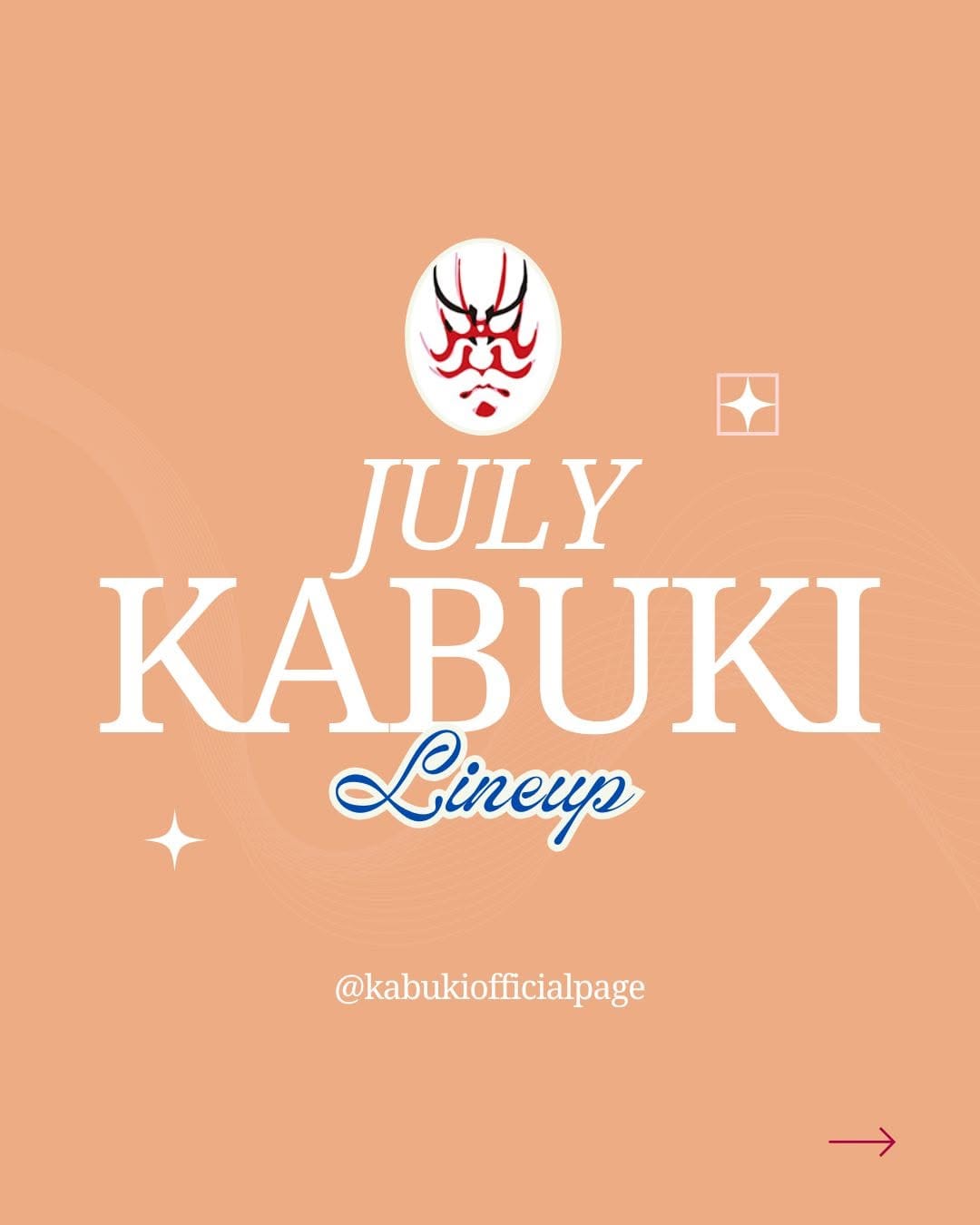 Post 2 by KABUKI by Shochiku on Instagram (carousel)