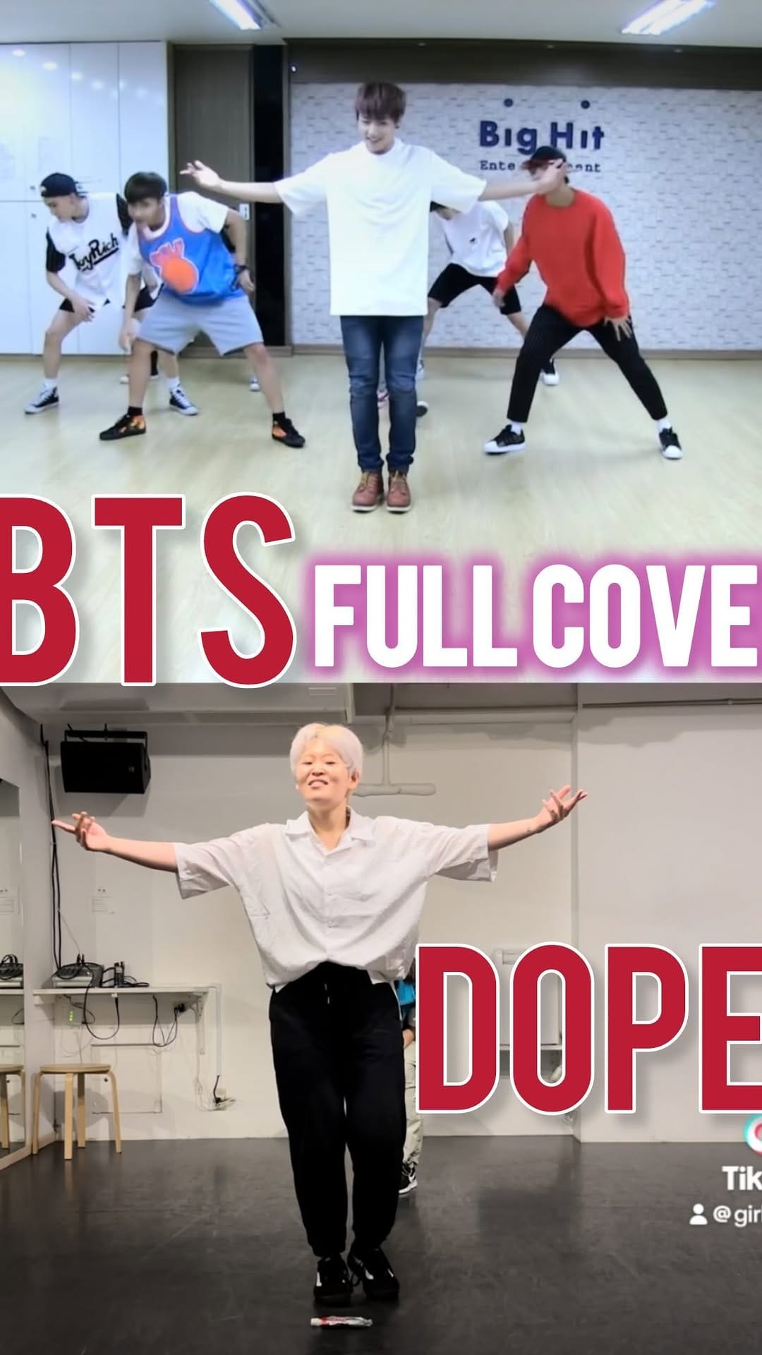 Post 1 by Girl’s BTS on Instagram (video)