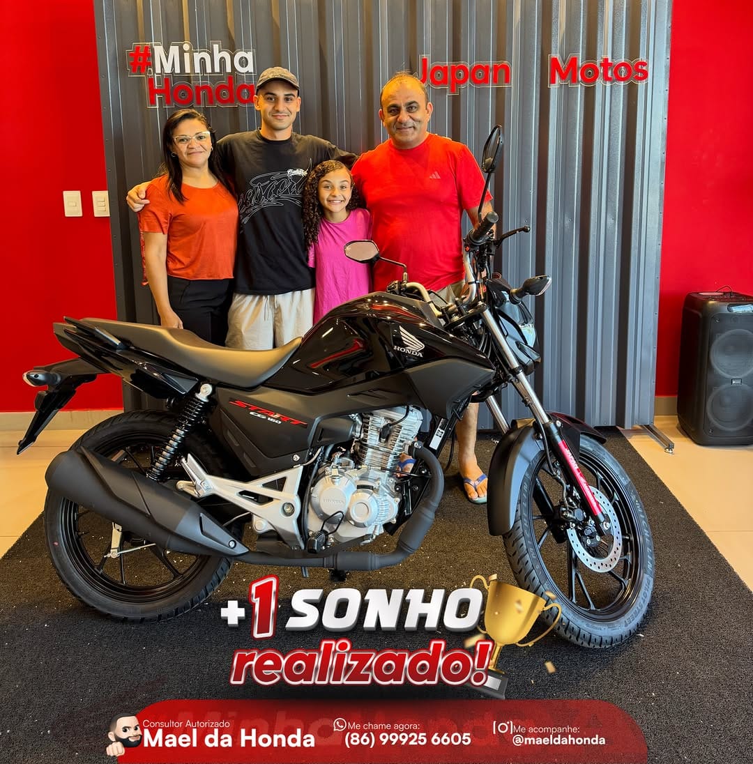 Post 1 by Maeldahonda | O MELHOR CAMINHO ATÉ SUA HONDA! 🔑 💭 on Instagram (image)