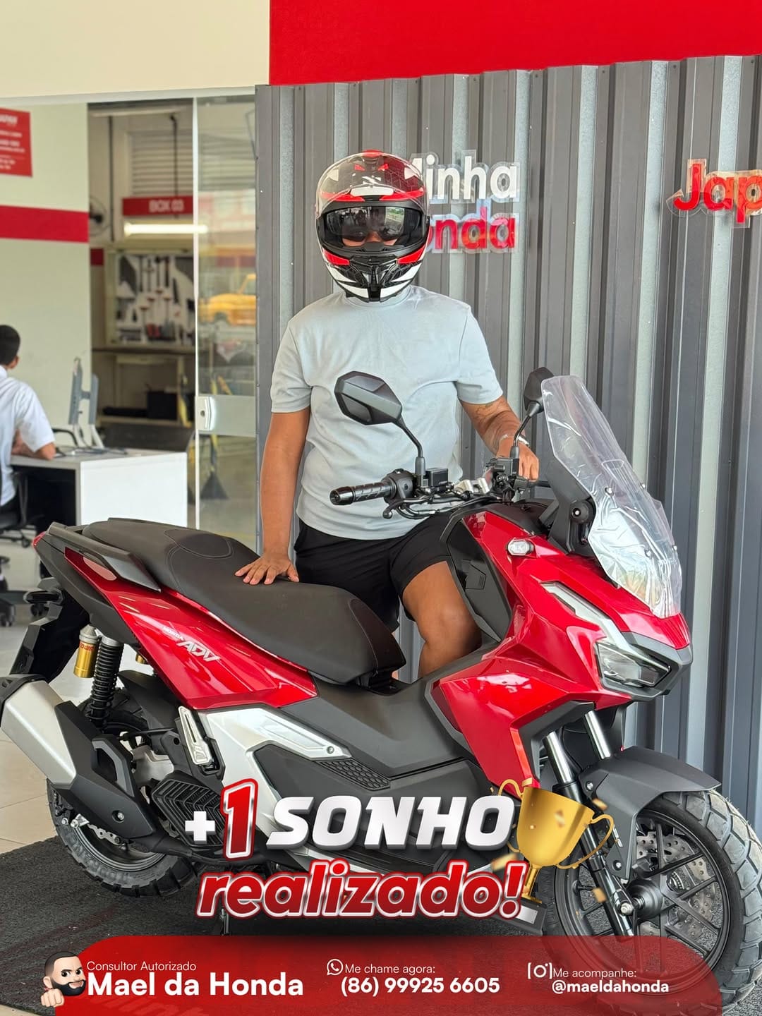 Post 4 by Maeldahonda | O MELHOR CAMINHO ATÉ SUA HONDA! 🔑 💭 on Instagram (carousel)