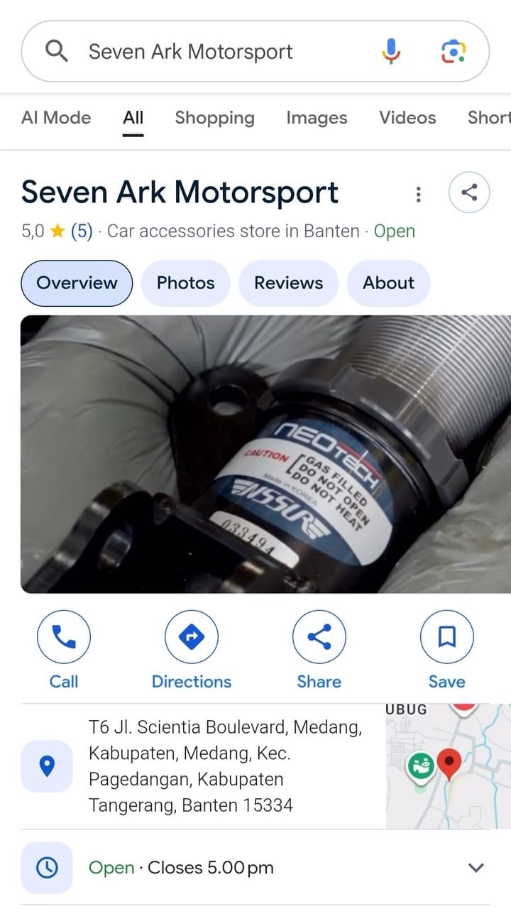Post 5 by SEVEN ARK Motorsport | Complete Motorsport Solution on Instagram (video)