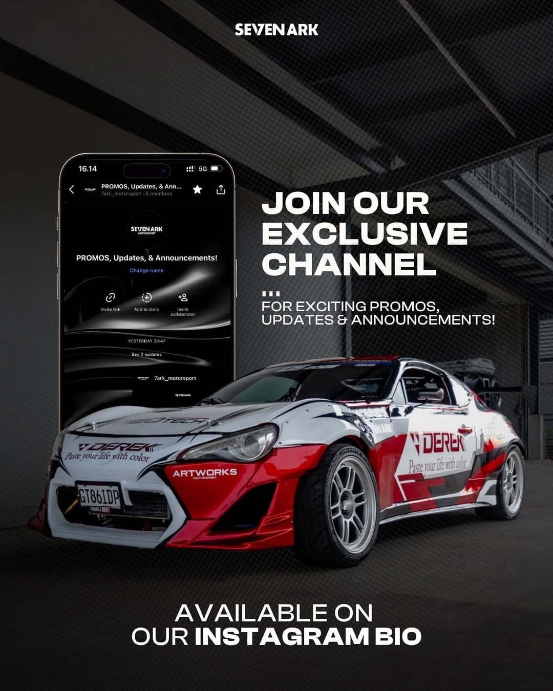 Post 3 by SEVEN ARK Motorsport | Complete Motorsport Solution on Instagram (image)