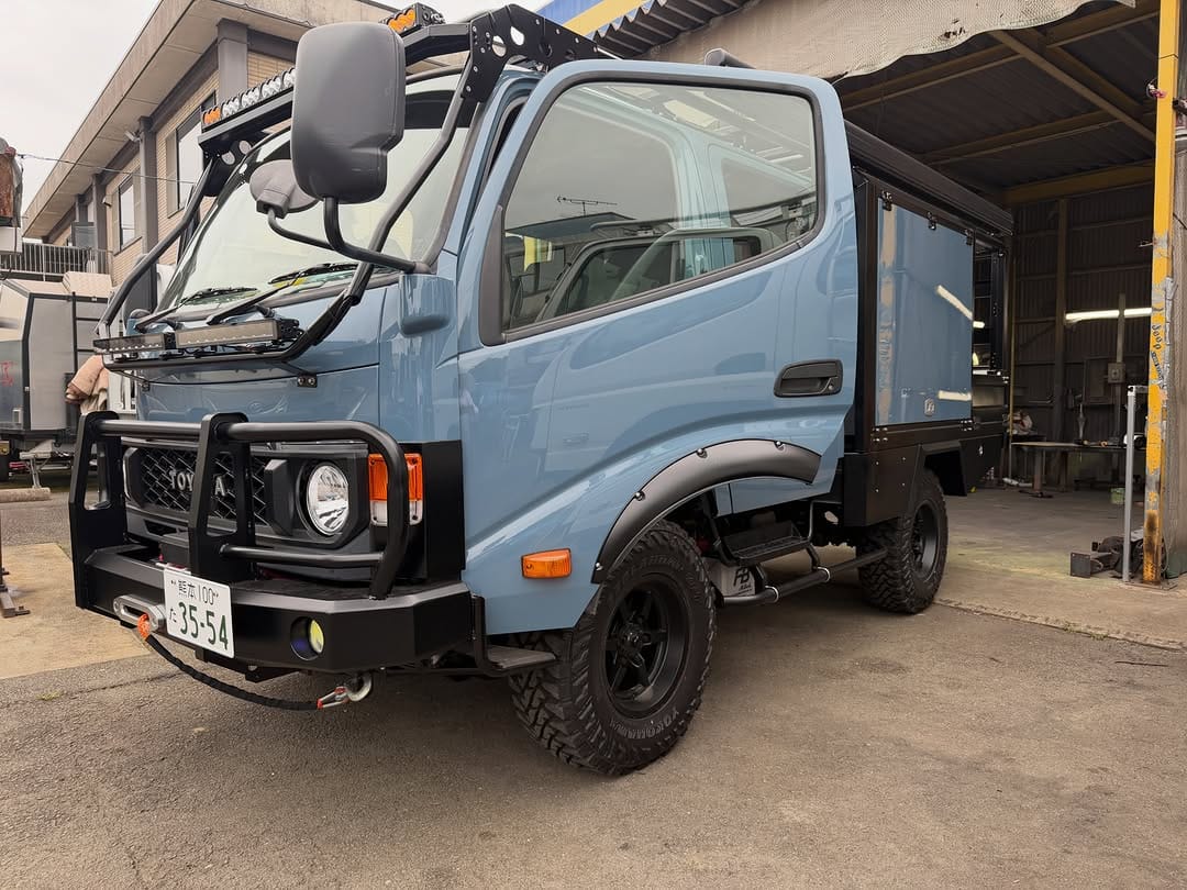 Post 1 by ネオスチール🇯🇵Kumamoto 日常▶︎ワクワク▶︎世界へ Toyota Dyna Project on Instagram (carousel)