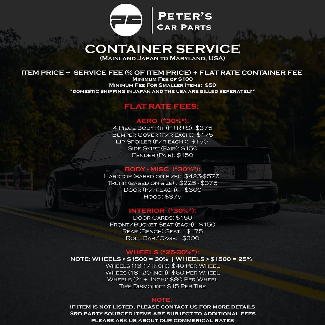Post 8 by Peter’s Car Parts | THE CAR PARTS PLUG on Instagram (image)