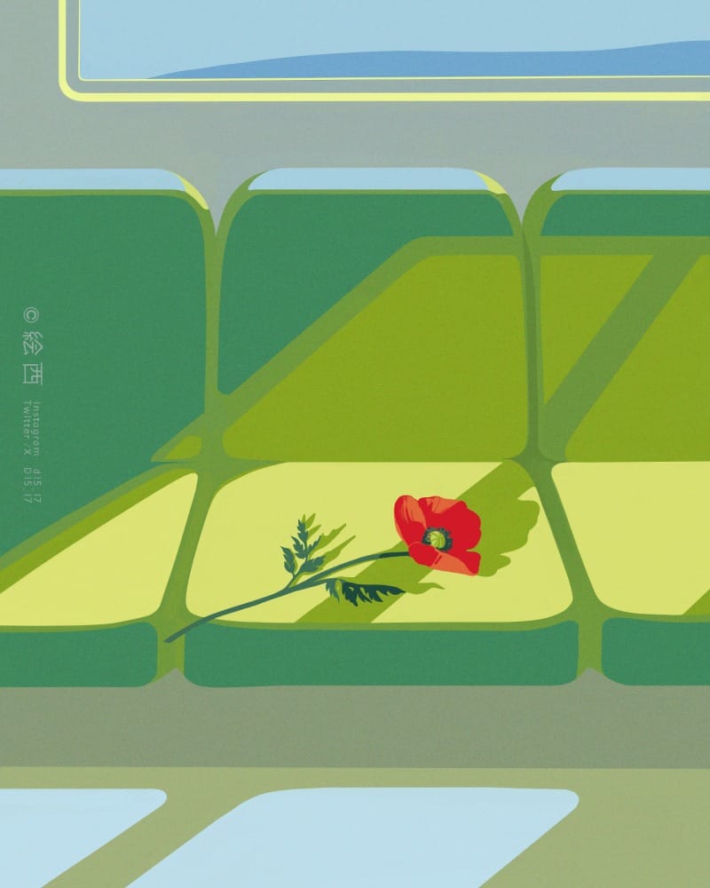 Post 2 by 絵西 ｜イラストレーター on Instagram (image)