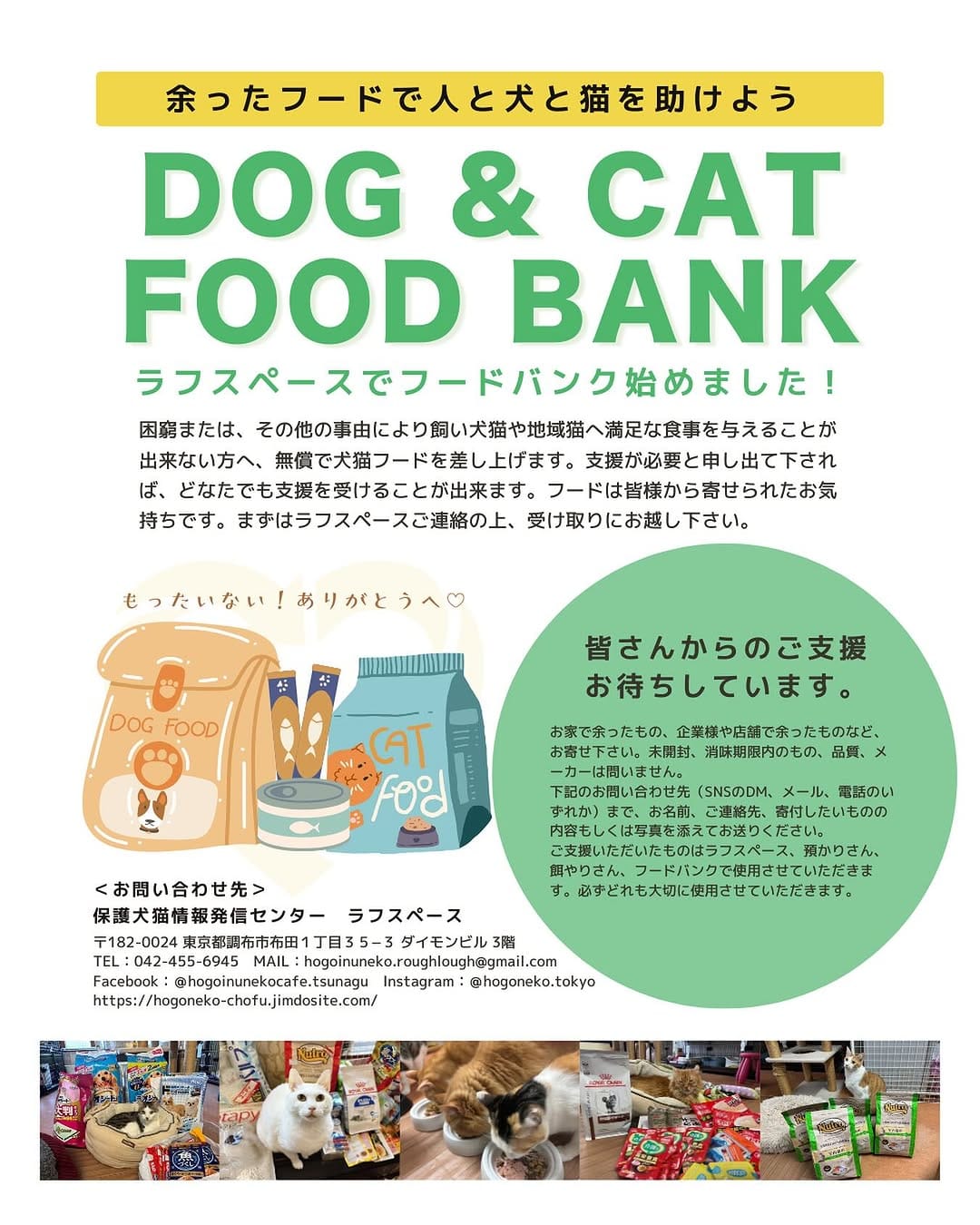Post 10 by 保護犬猫情報発信センター ラフスペース on Instagram (image)