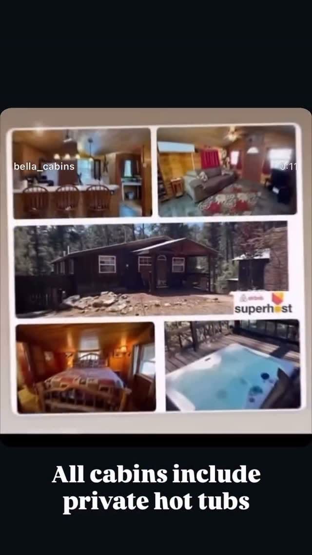 Post 8 by Bella Cabins on Instagram (video)