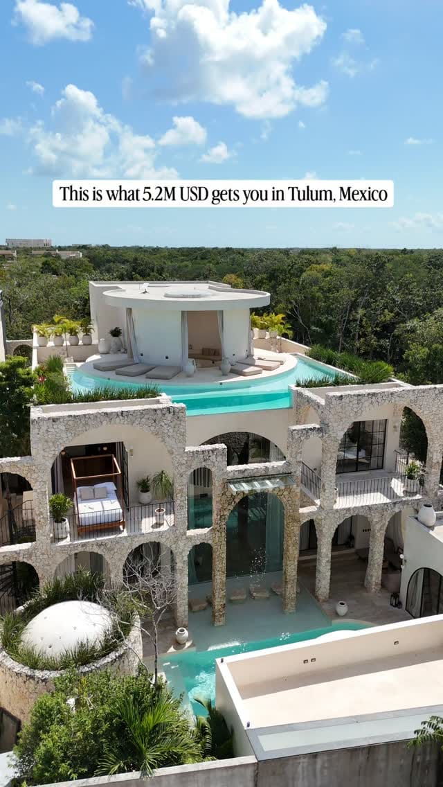 Post 1 by Luxury Real Estate in Mexico | Villas, Lands, Beachfront on Instagram (video)
