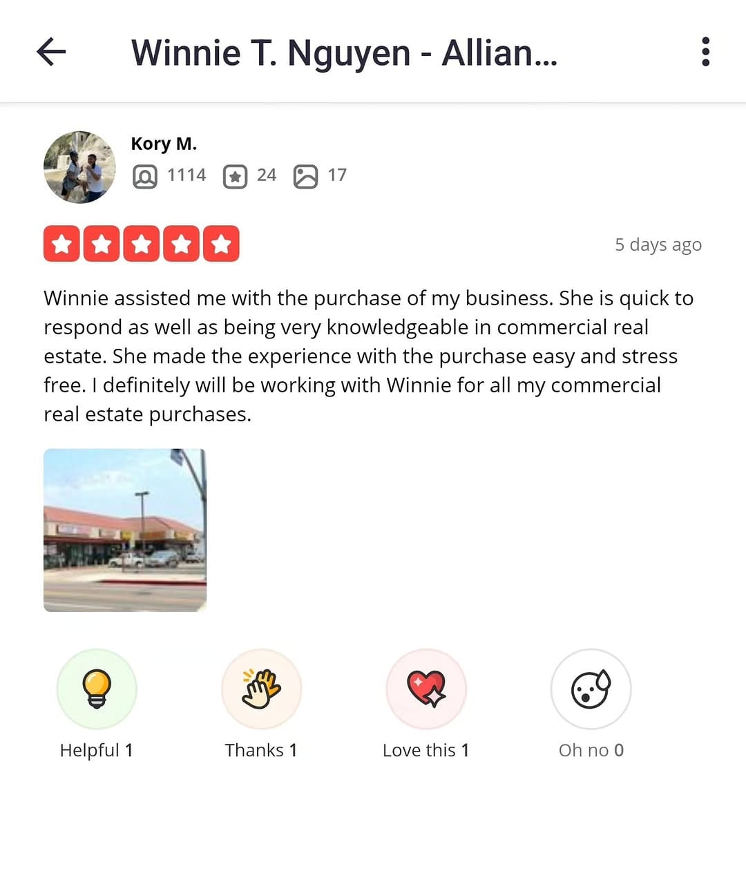 Post 10 by Winnie Win Residential & Commercial Agent on Instagram (image)