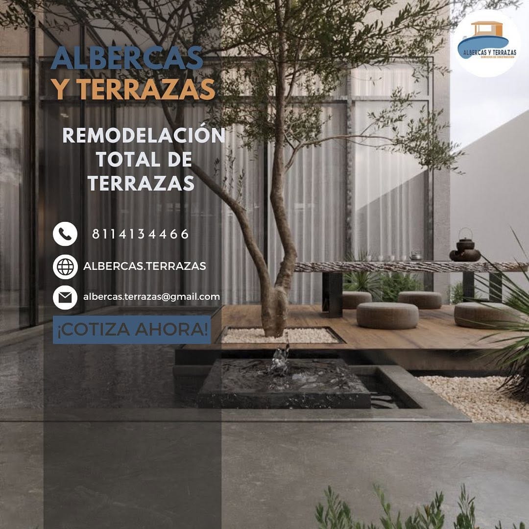 Post 7 by Albercas Y Terrazas Monterrey on Instagram (image)