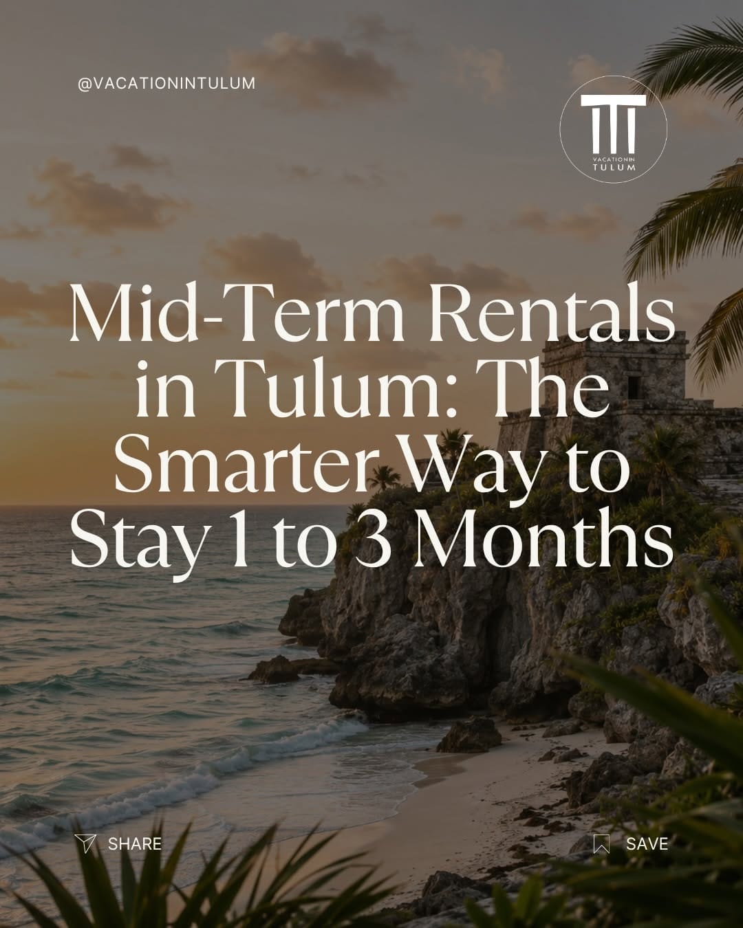 Post 7 by Vacation in Tulum ⭐⭐⭐⭐⭐ on Instagram (carousel)