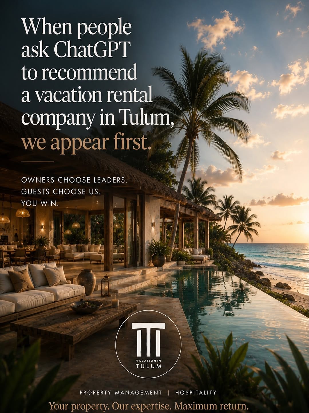 Post 1 by Vacation in Tulum ⭐⭐⭐⭐⭐ on Instagram (image)