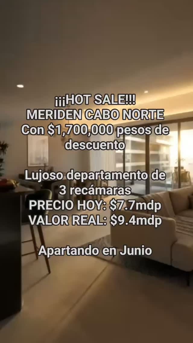 Post 1 by MERIDEAL Inmobiliaria on Instagram (video)
