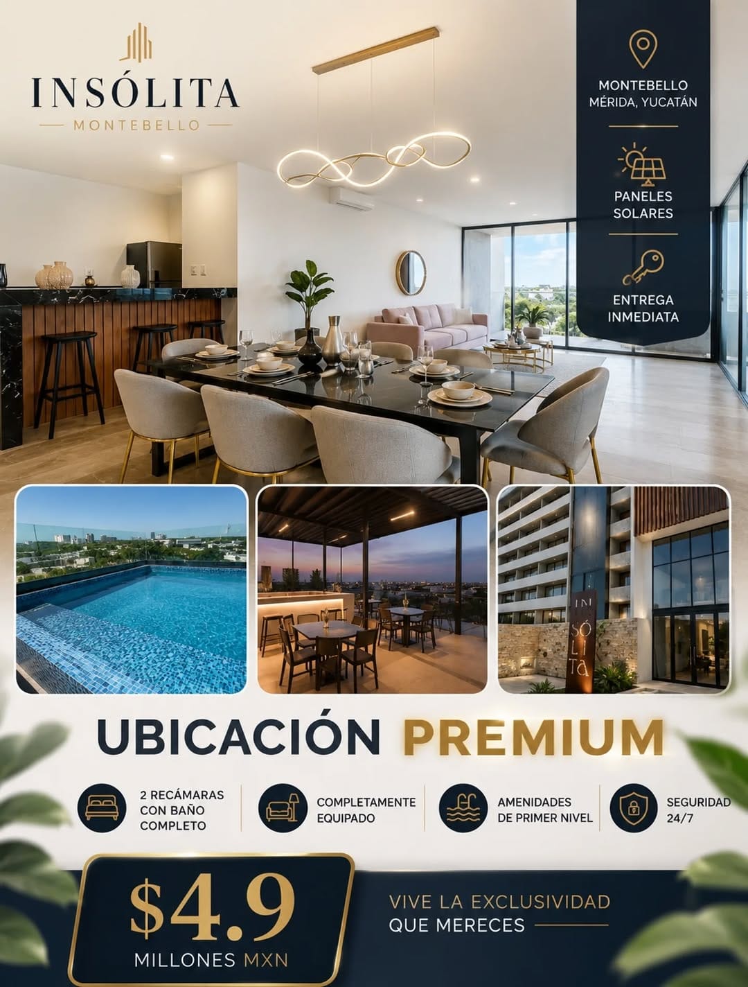 Post 3 by MERIDEAL Inmobiliaria on Instagram (image)