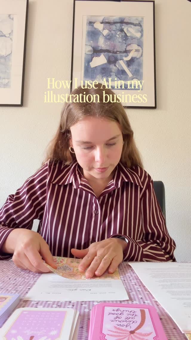 Post 6 by Romy ~ Illustrator 🎀 on Instagram (video)