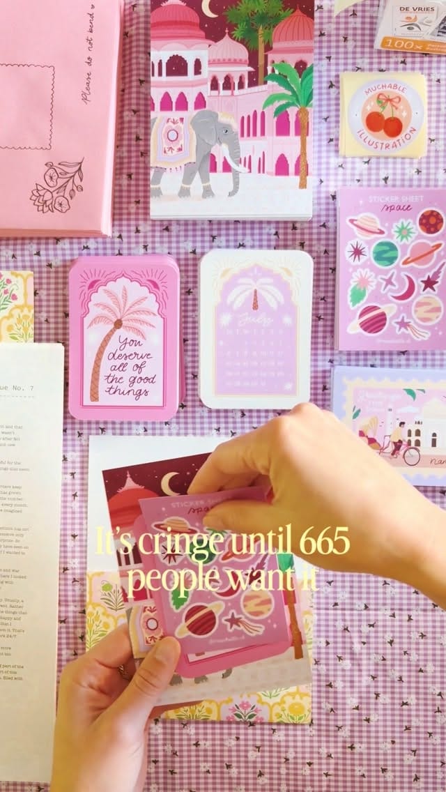 Post 5 by Romy ~ Illustrator 🎀 on Instagram (video)