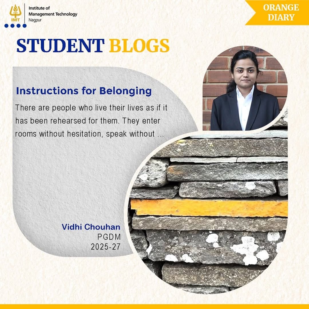 Post 10 by IMT Nagpur on Instagram (image)