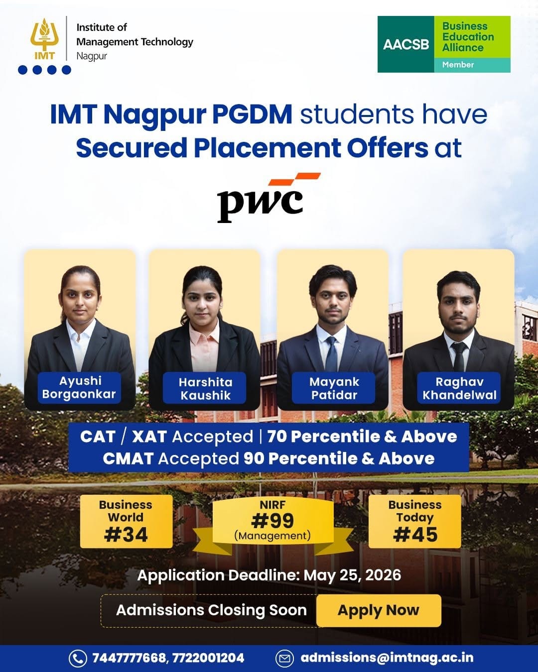 Post 9 by IMT Nagpur on Instagram (carousel)