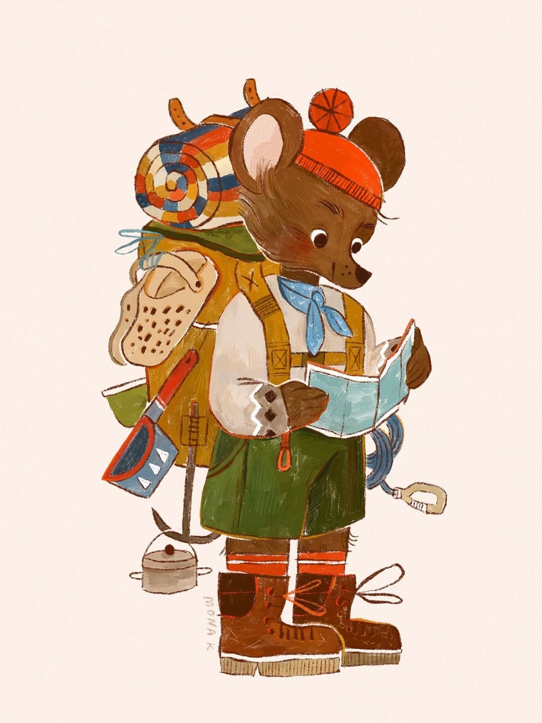 Post 8 by ⚘ Monа K • Illustrator ⚘ on Instagram (carousel)