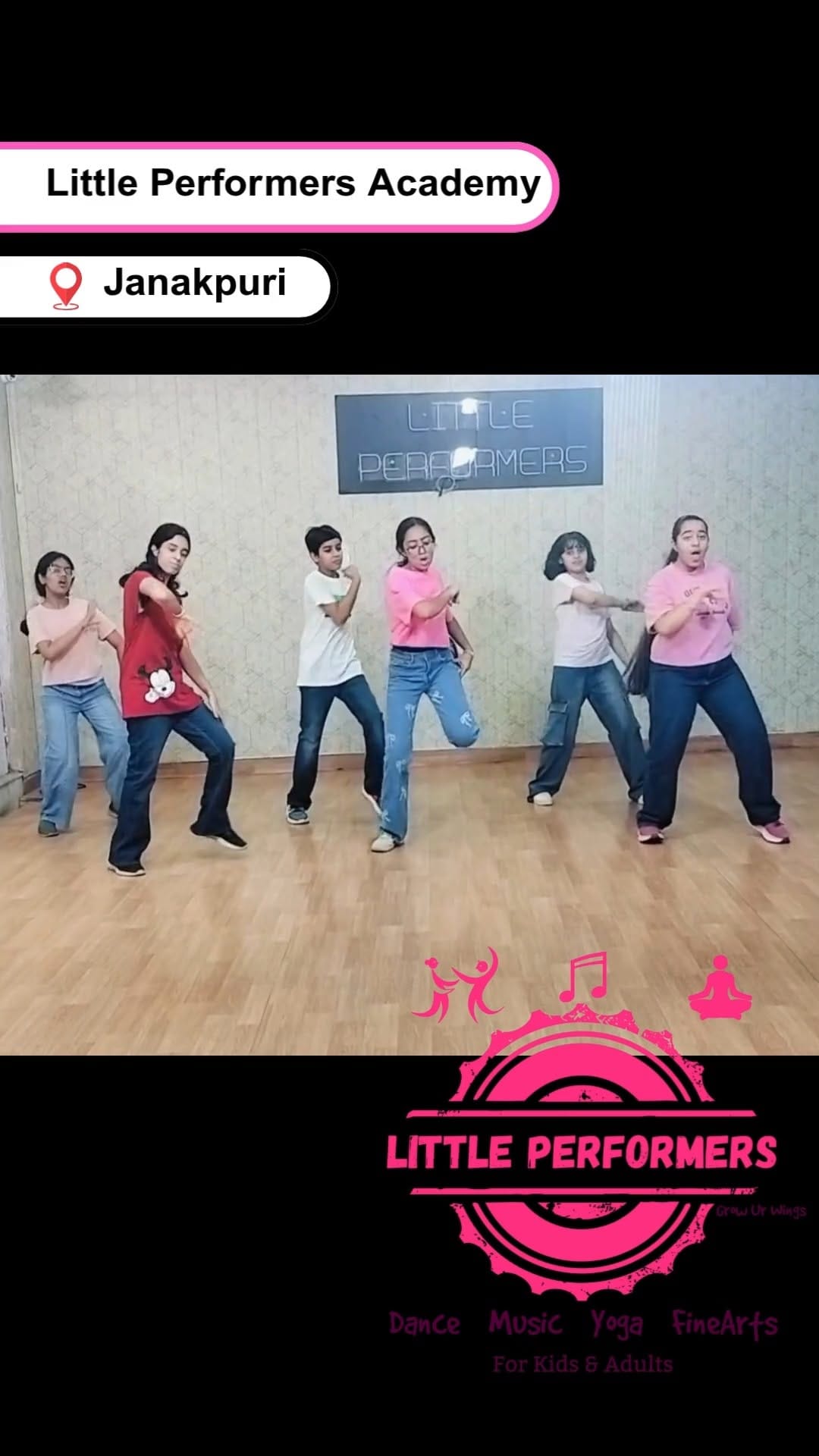 Post 1 by LITTLE PERFORMERS on Instagram (video)