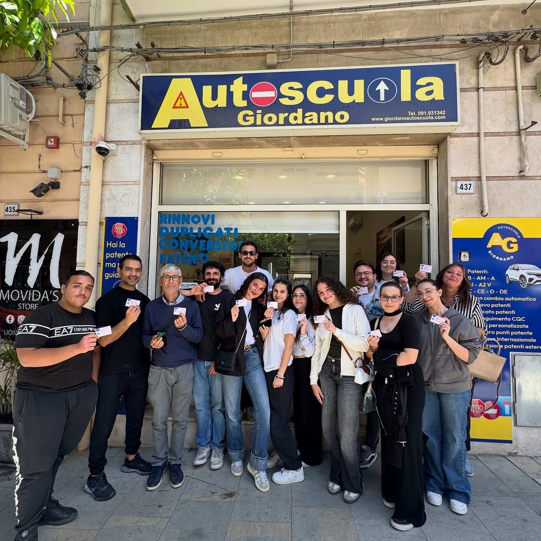 Post 10 by Autoscuola Giordano | Bagheria on Instagram (image)