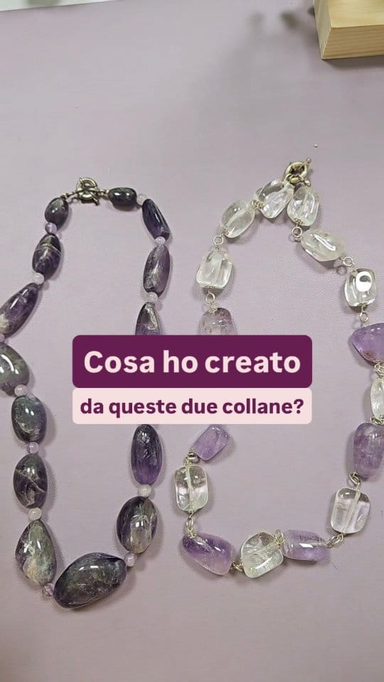Post 1 by Chapeau Atelier ®️ Gioielli fatti a mano on Instagram (video)