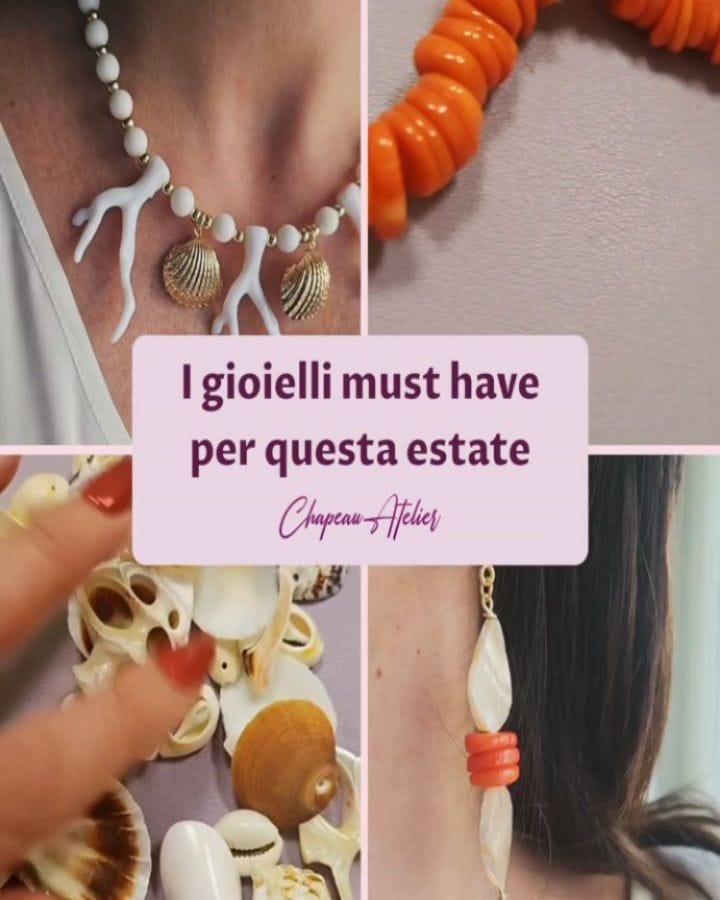 Post 10 by Chapeau Atelier ®️ Gioielli fatti a mano on Instagram (carousel)