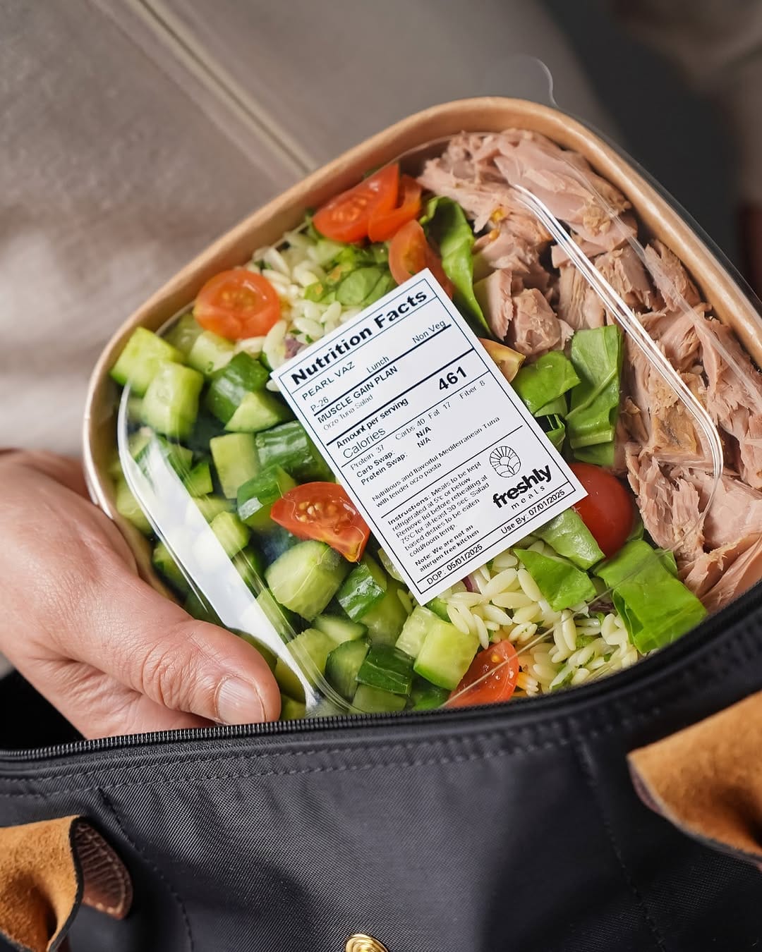 Post 3 by Freshly Meals on Instagram (image)