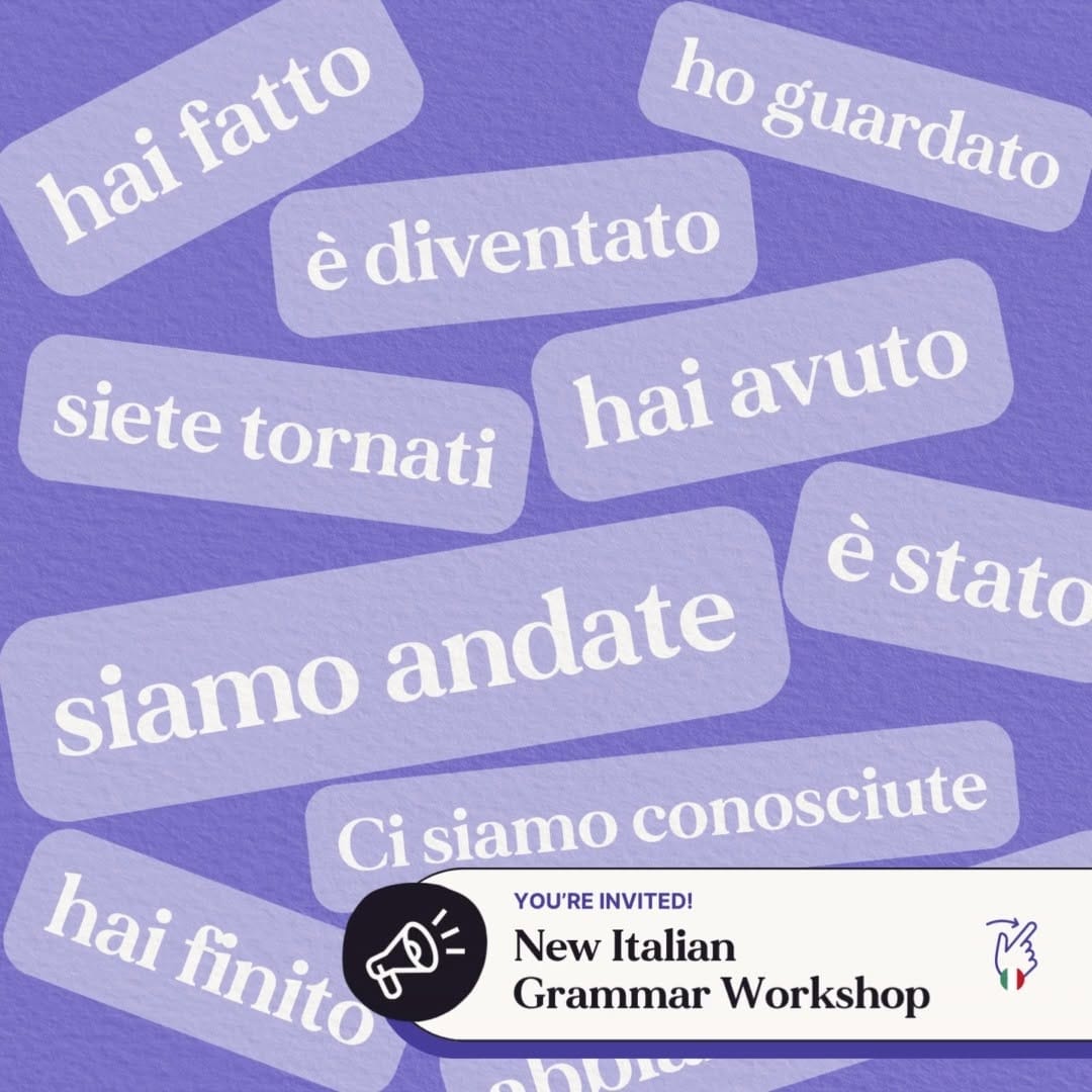 Post 2 by Giulia · Italian Learning on Instagram (carousel)