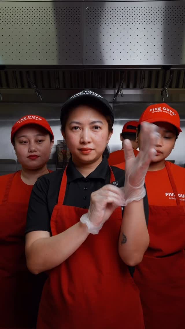 Post 6 by Five Guys UAE on Instagram (video)