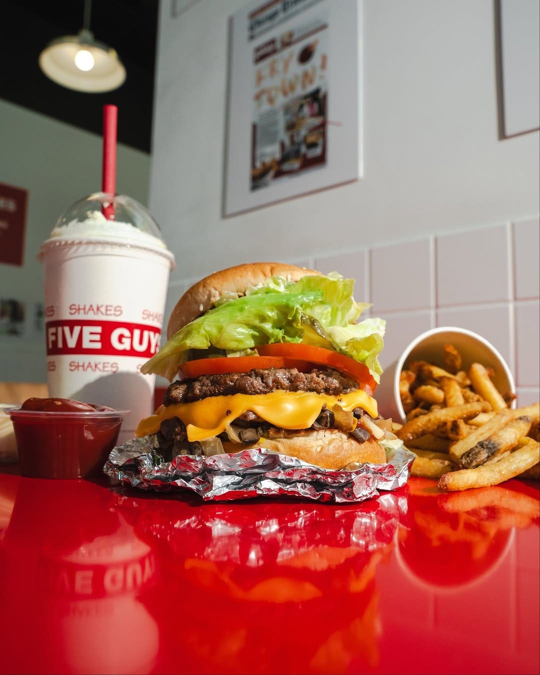 Post 10 by Five Guys UAE on Instagram (image)