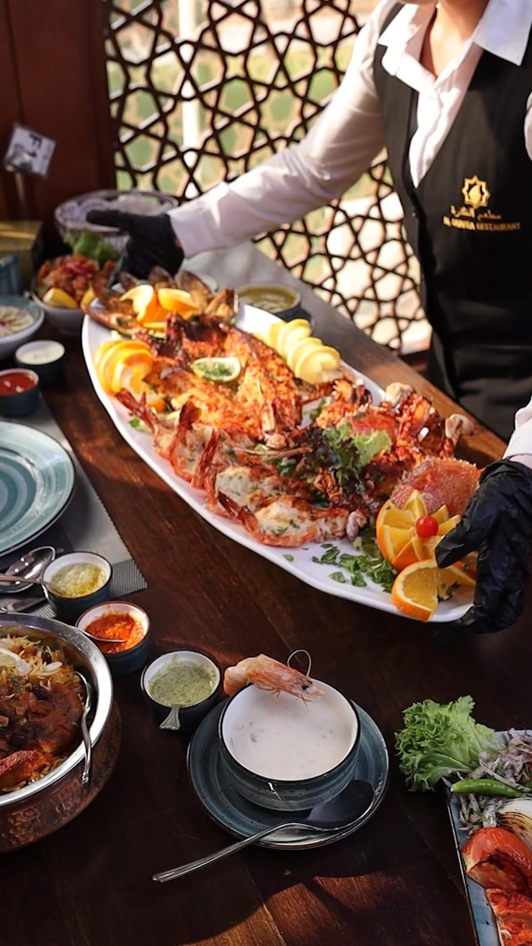 Post 1 by AlDhafra Restaurants مطعم الظفرة on Instagram (video)
