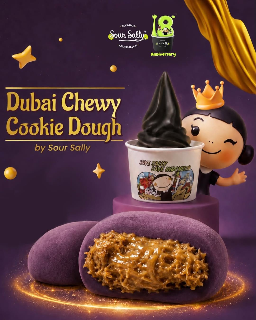 Post 10 by Sour Sally | Award Winning Asia’s Best Frozen Yogurt Brand on Instagram (image)