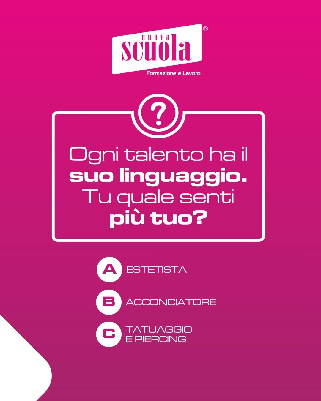 Post 2 by SCUOLA NUOVA FORMAZIONE E LAVORO 🔹 on Instagram (image)