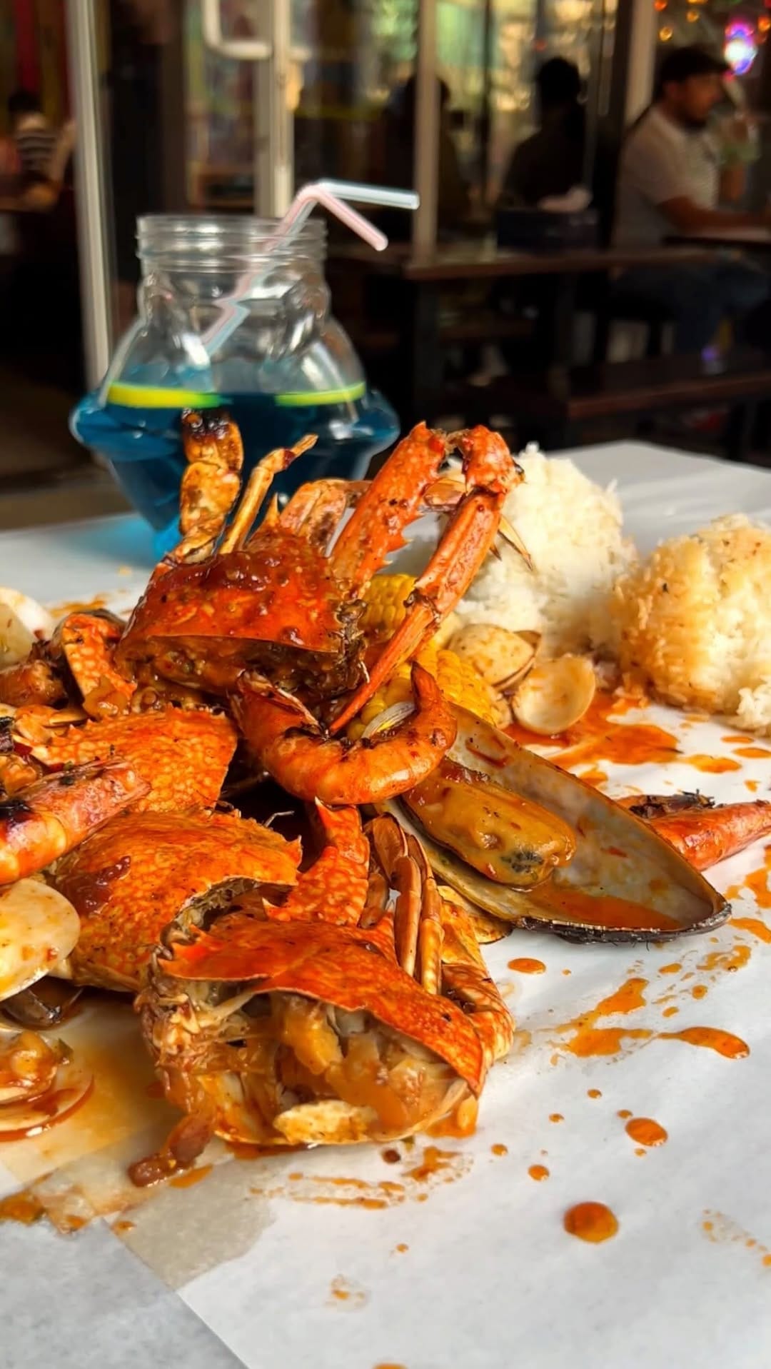Post 8 by Dampa Seafood Grill - Dubai on Instagram (video)