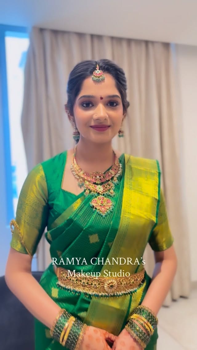 Post 4 by RamyaChandra’s_Makeup_Studio on Instagram (video)