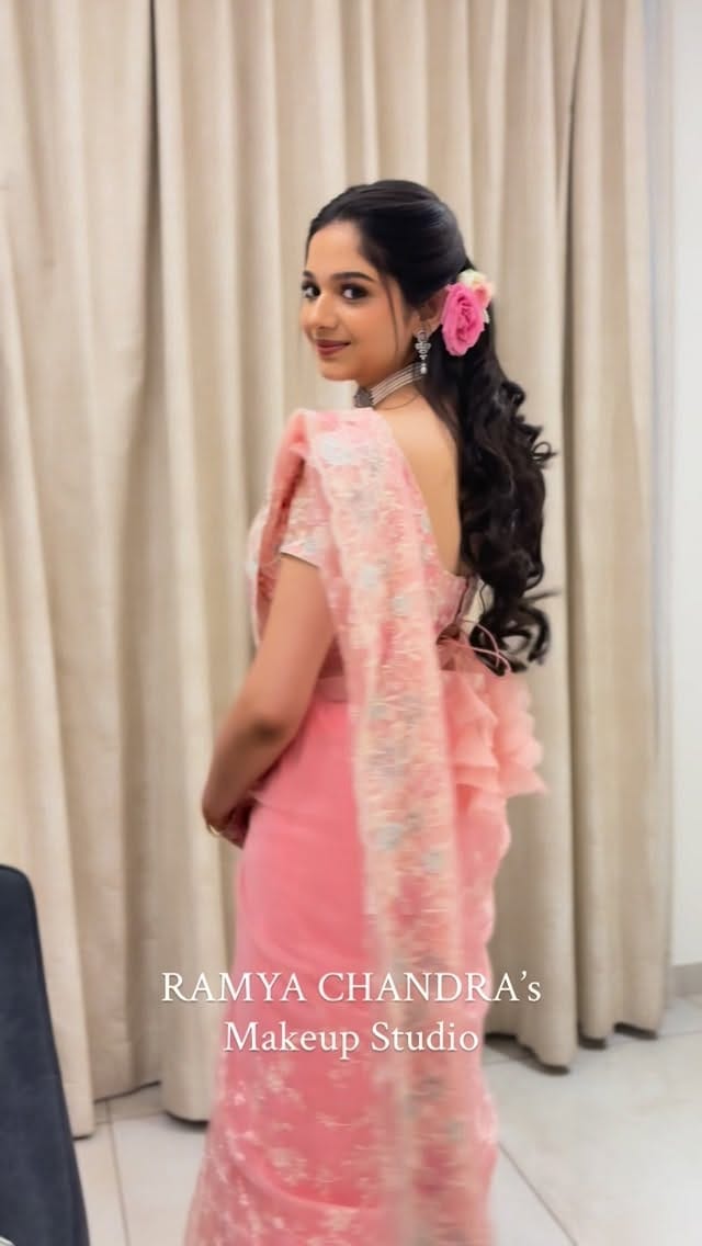 Post 5 by RamyaChandra’s_Makeup_Studio on Instagram (video)