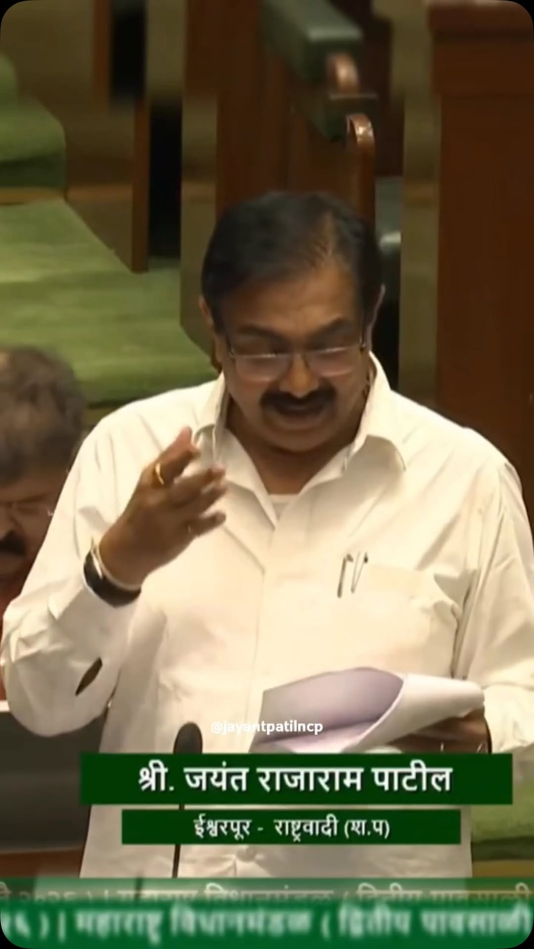 Post 8 by Jayant Patil Unofficial on Instagram (video)