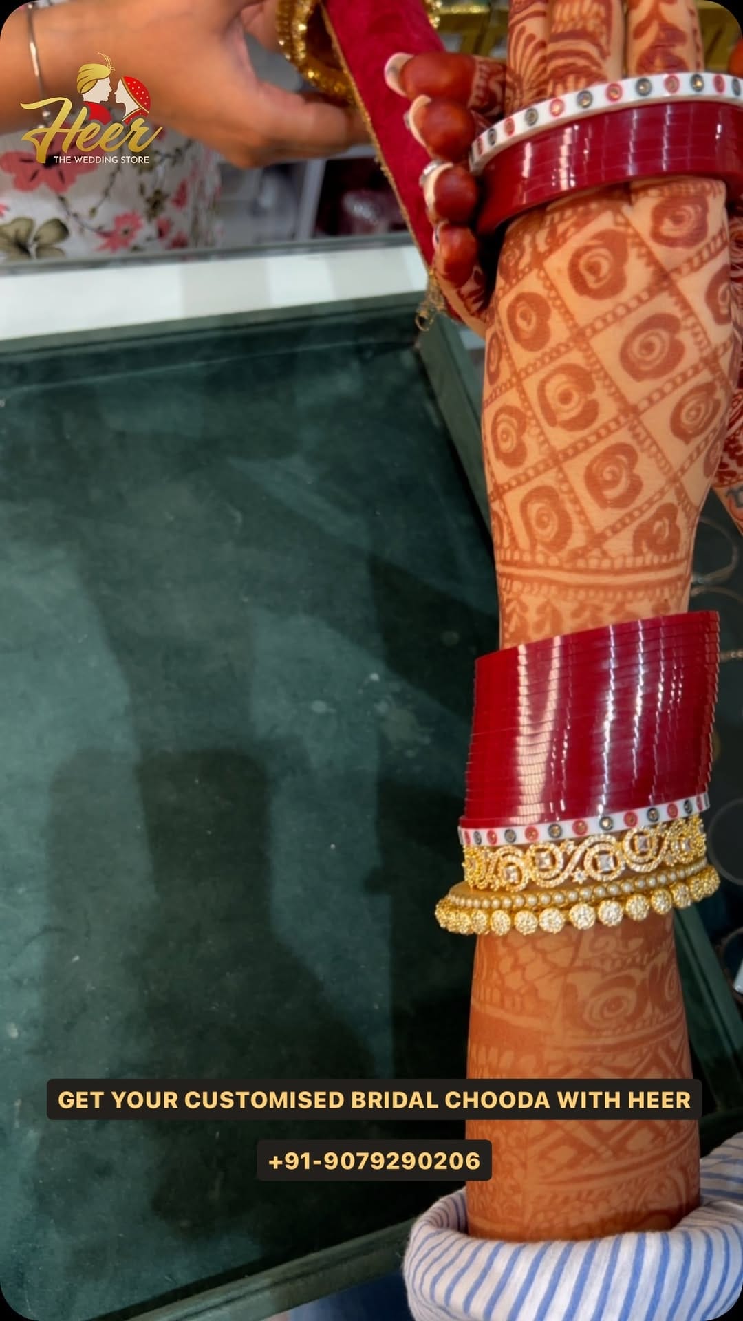 Post 10 by Heer Theweddingstore on Instagram (video)