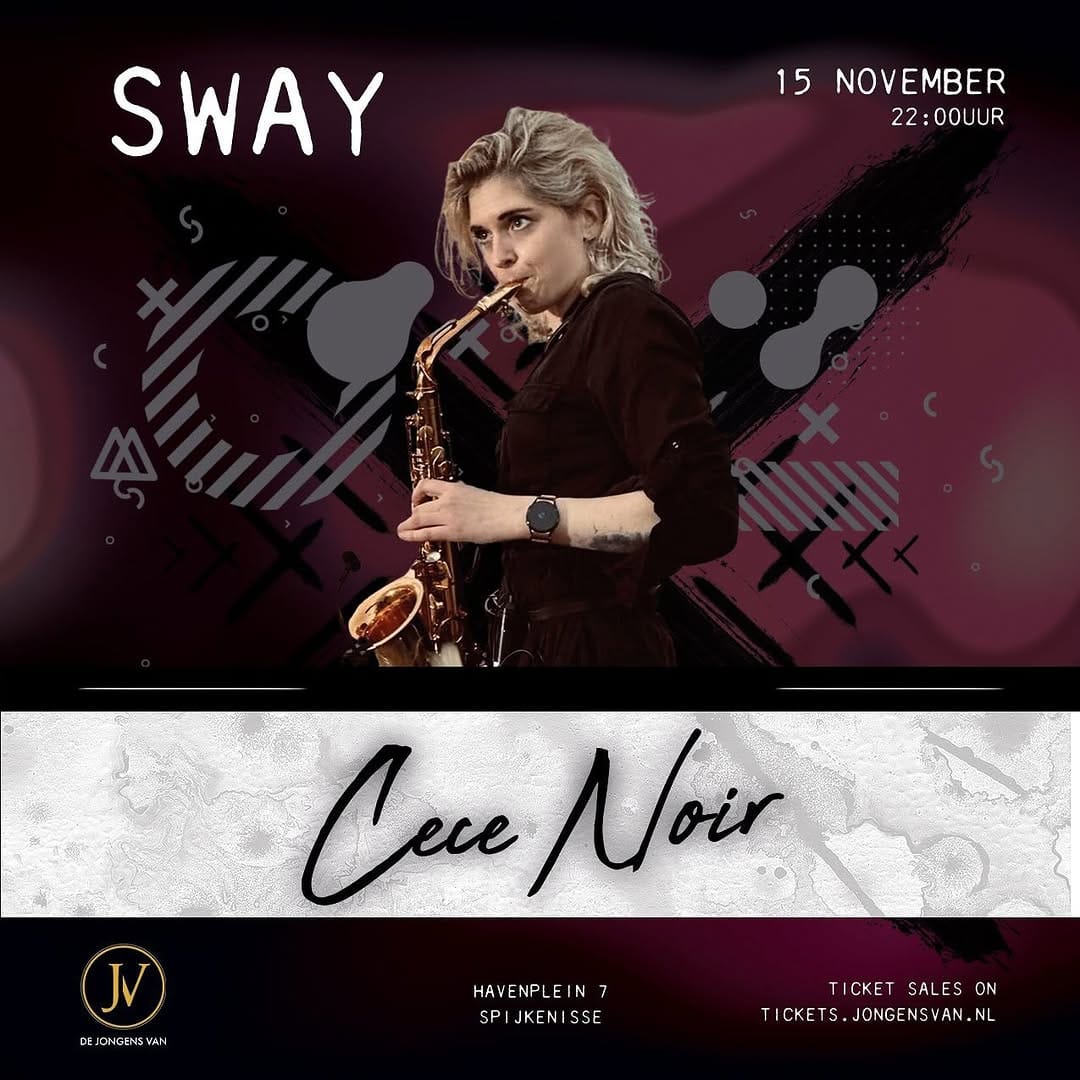 Post 3 by Cece Noir on Sax on Instagram (image)